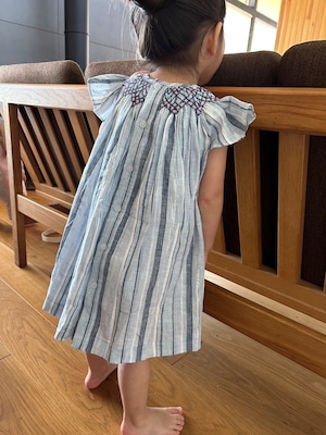 Smocked Stripe Dress