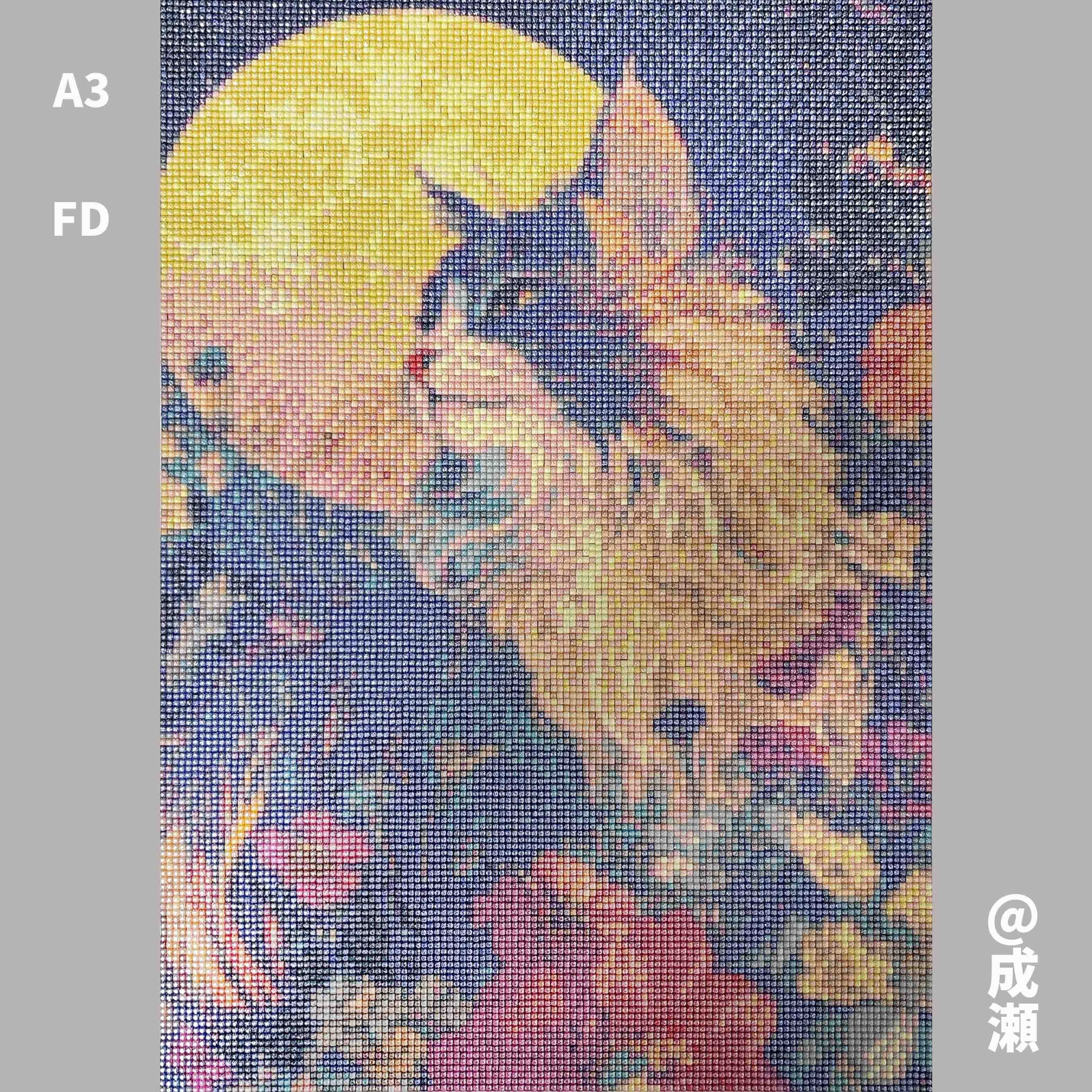 ダイヤモンドアート A3 メインクーンA (通常/フルAB/フル樹脂AB/フルFD