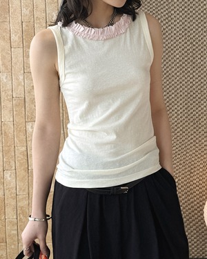 Frill Neck Tanktop