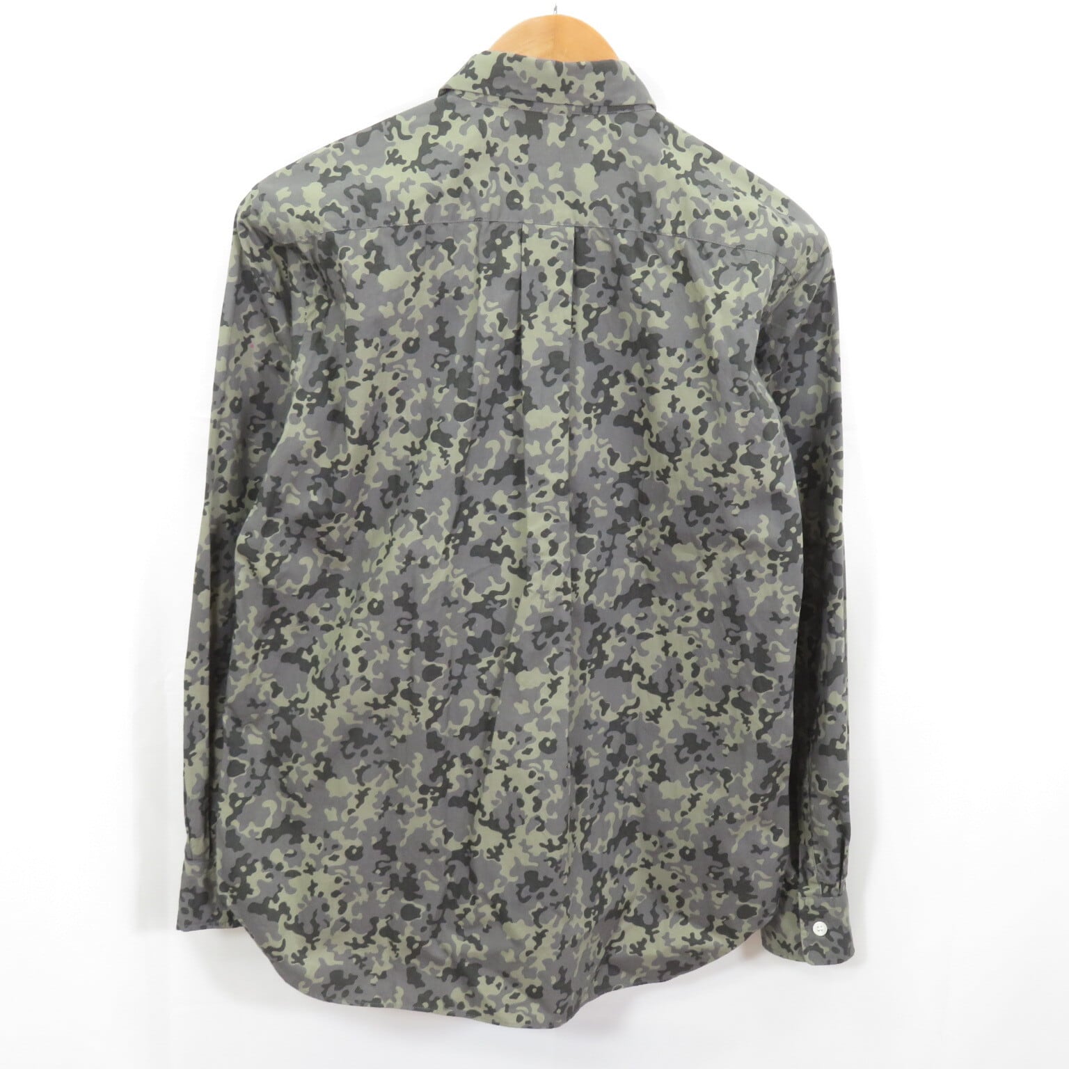 COMME des GARCONS HOMME DEUX カモフラ パッチワーク シャツ sizeS