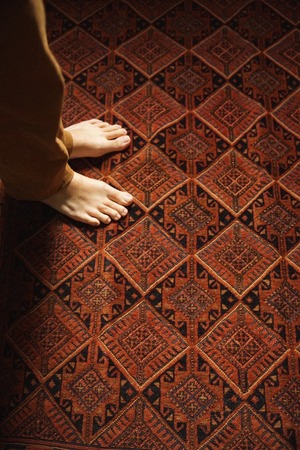 1065 -Vintage Mashwani rug