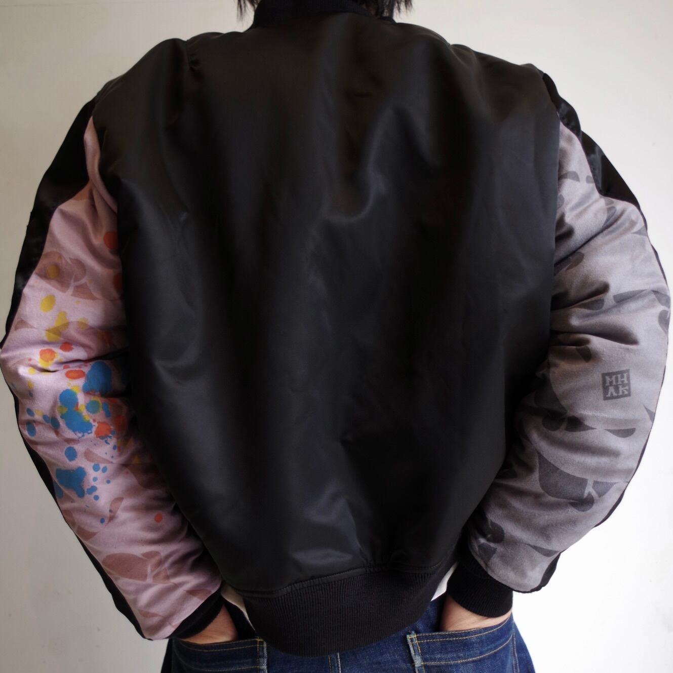 MHAK×TRANSPORT×EACHTIME. MA-1 BLACK | 1F Store