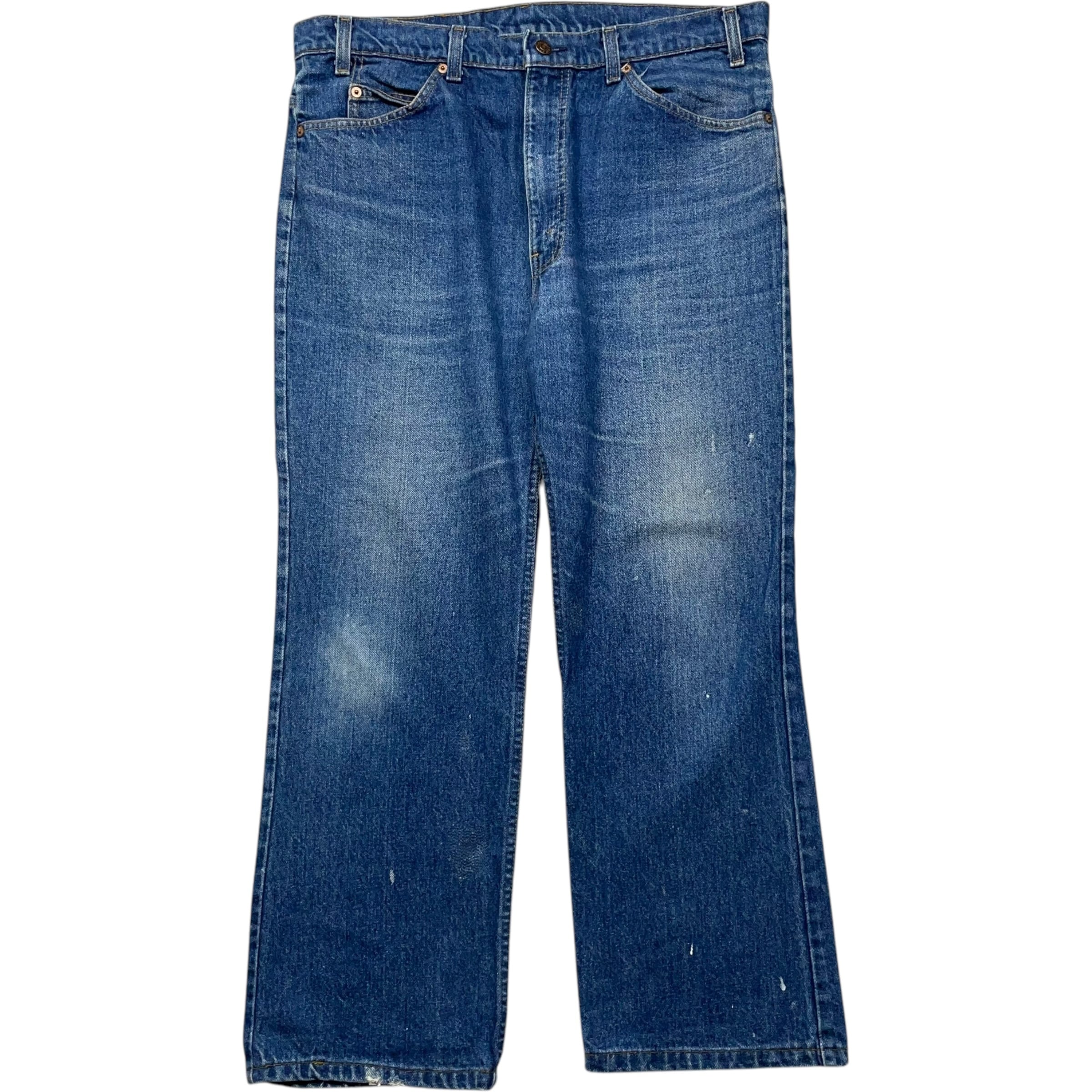 《実寸 W37L27》 Levi's リーバイス 517 デニムパンツ フレアパンツ USA製 no.5537