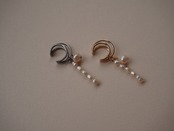 【 PURE 】swing pearl ear cuff no.1