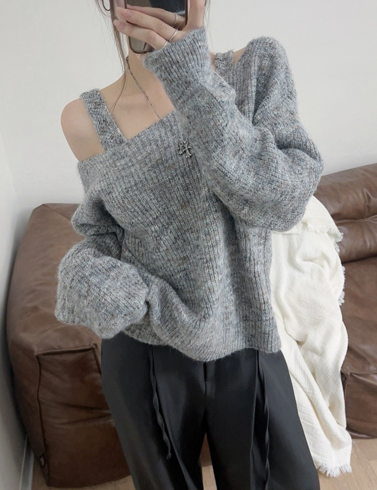 【25aw】Bokashi TankTop & Knit Setup_3colors