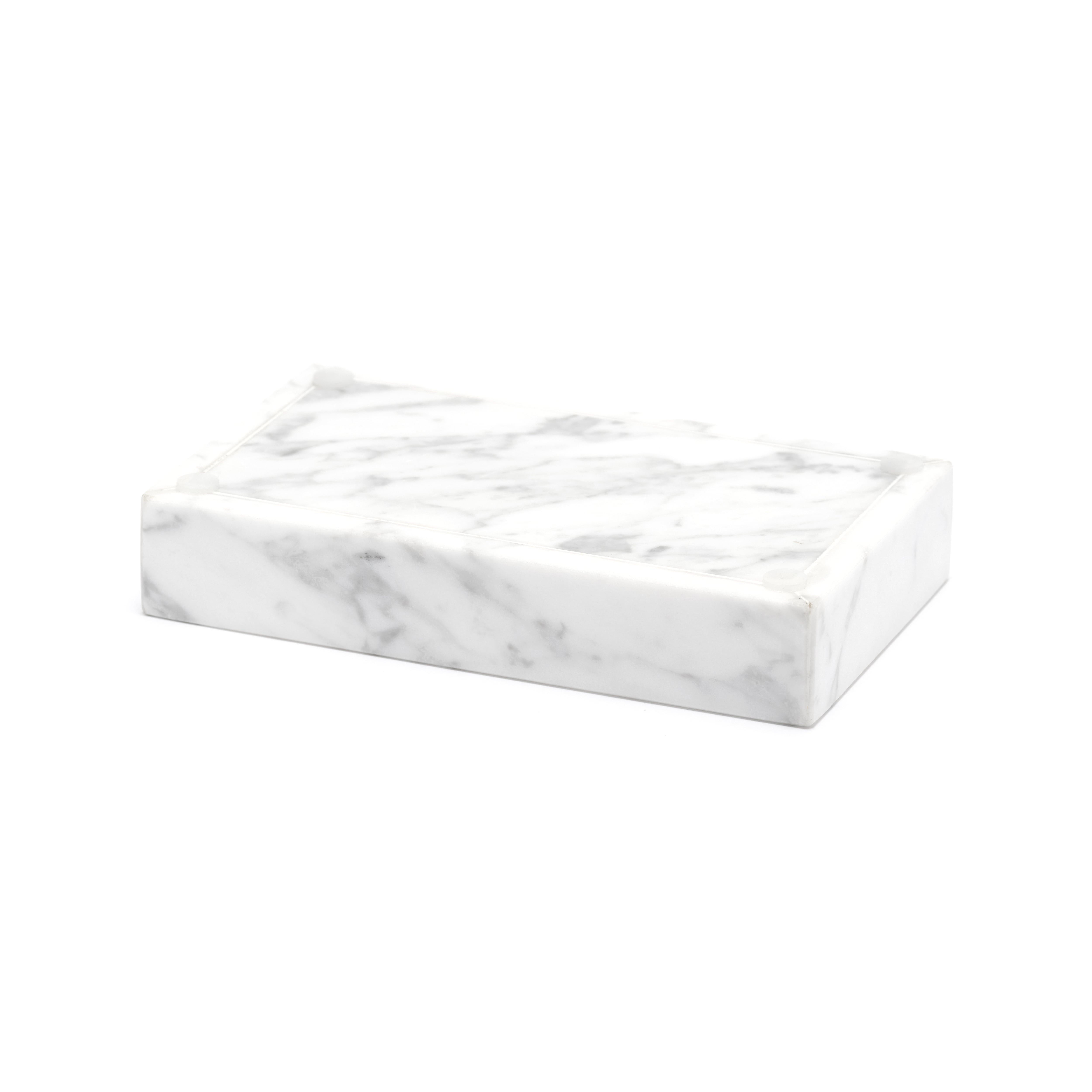 て*ん様 マーブルトレイ 天然大理石トレイ ビアンコカララ MARBLE TRAY - Bianco Carrara × Small｜大理石トレー | TOME HOME
