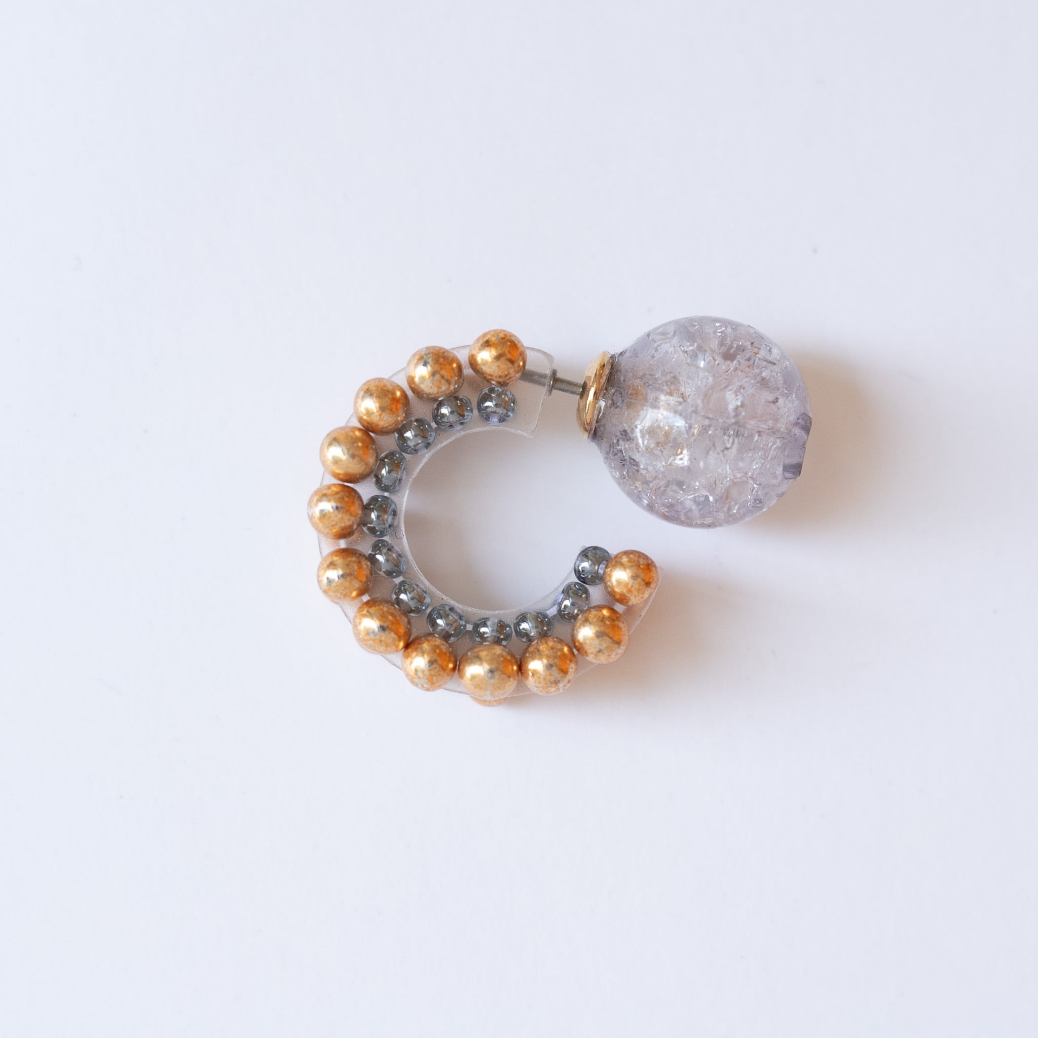 PUZZLE RING ピアスS 1P [02]