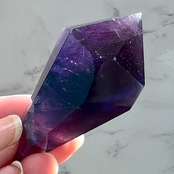 特徴のある模様をもつドリームアメジスト3*シェブロンアメジスト*ワンド形*紫水晶*天然石インテリア*置き物