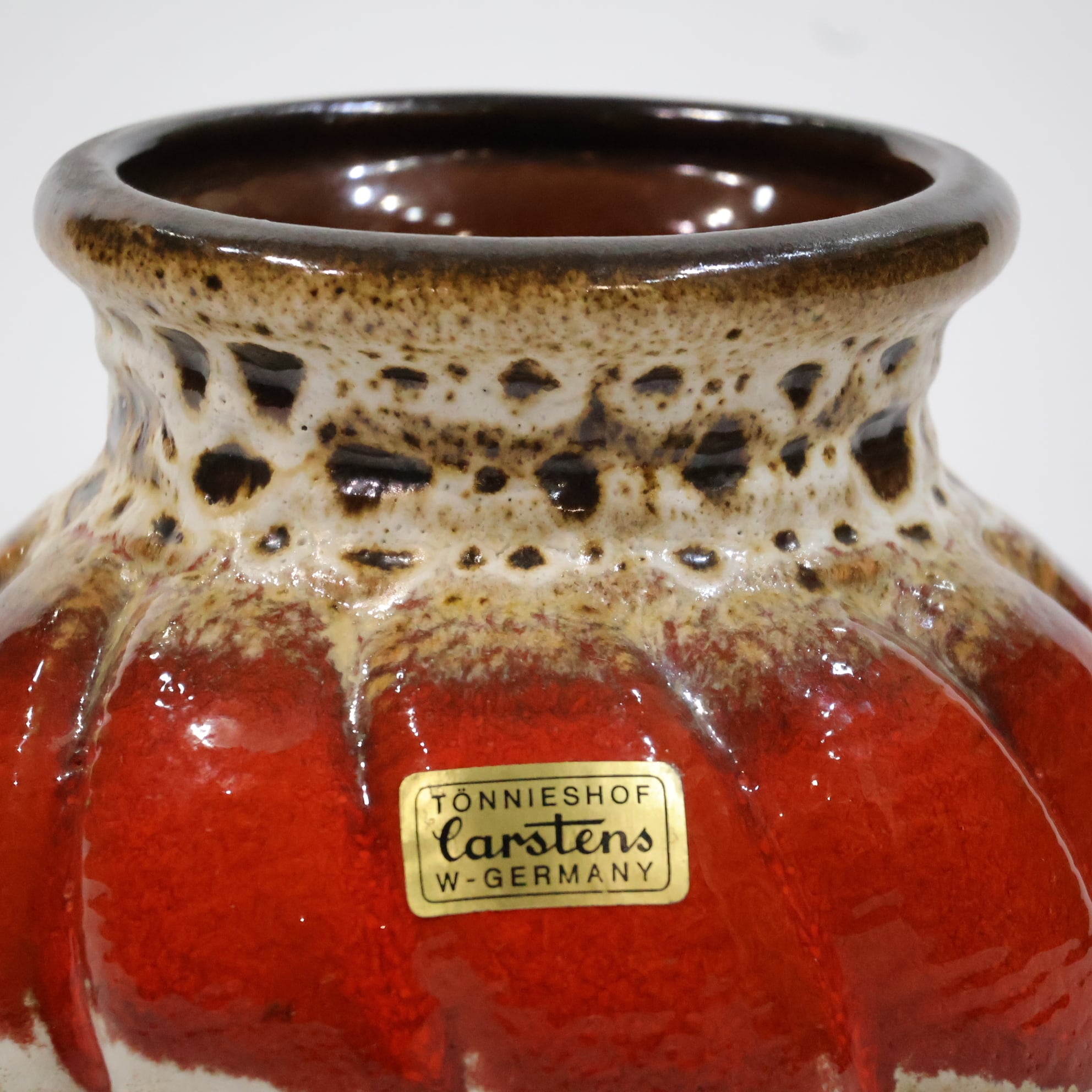 Carstens-- 13.2cm | Fat Lava & German Art Pottery