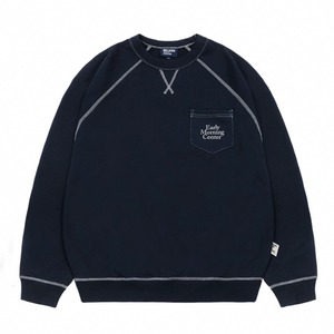 Chest pocket logo sweatshirts 0225