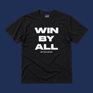 WIN BY ALL Tee (Black)