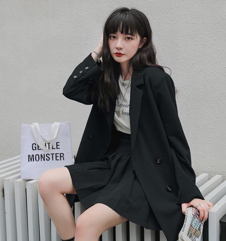 セットアップ ジャケット ミニスカート プリーツスカート ショート丈