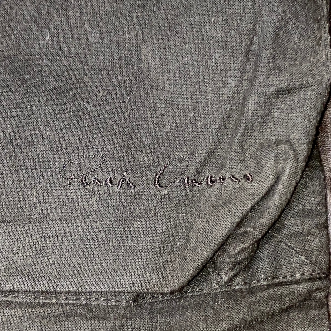 RICK OWENS leather hoodie