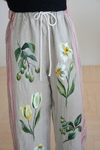 used linen line pants 1