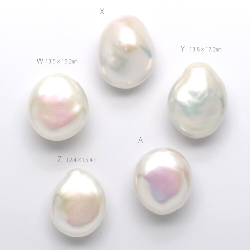 【※最終価格※】スイートピー1.5㎝フープ シャンパンベージュ系淡水パール18㎜ 最終価格※】スイートピー1.5㎝フープ シャンパンベージュ系淡水