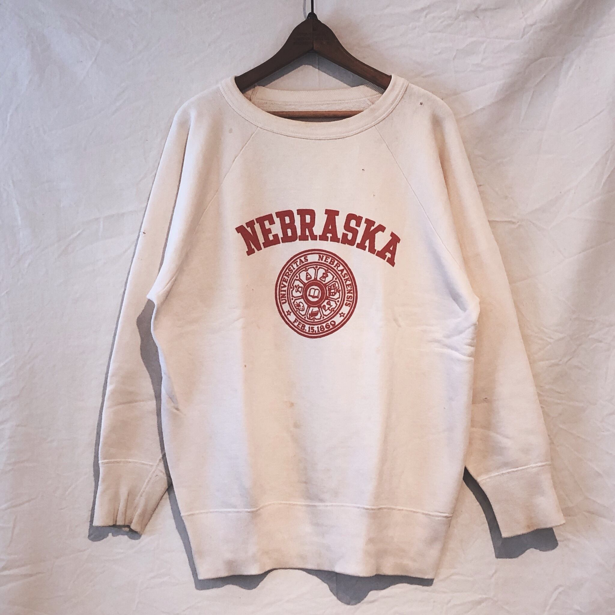 1960’s Vintage Sweat Shirt “NEBRASKA”