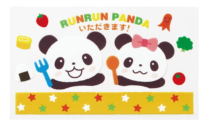 抗菌シート るんるんパンダ P-2912