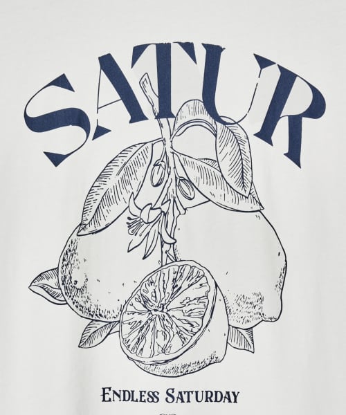 【SATUR】 人気★Capri Citron Drawing Summer T-Shirt 在庫少なめ☆Stray Kids スンミン 着用!!【SATUR】Capri