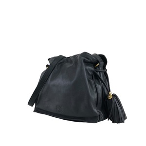 LOEWE ロエベ フラメンコ ショルダーバッグ ブラック タッセル 