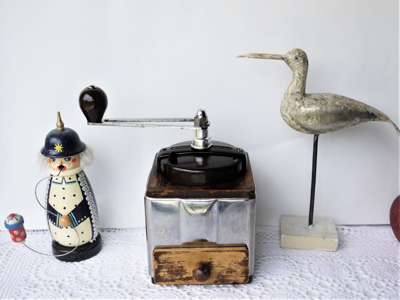 プジョー コーヒーミル プジノックス ステンレス本体 ベークライト蓋