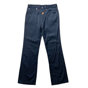 archive W.&L.T. glossy black pants
