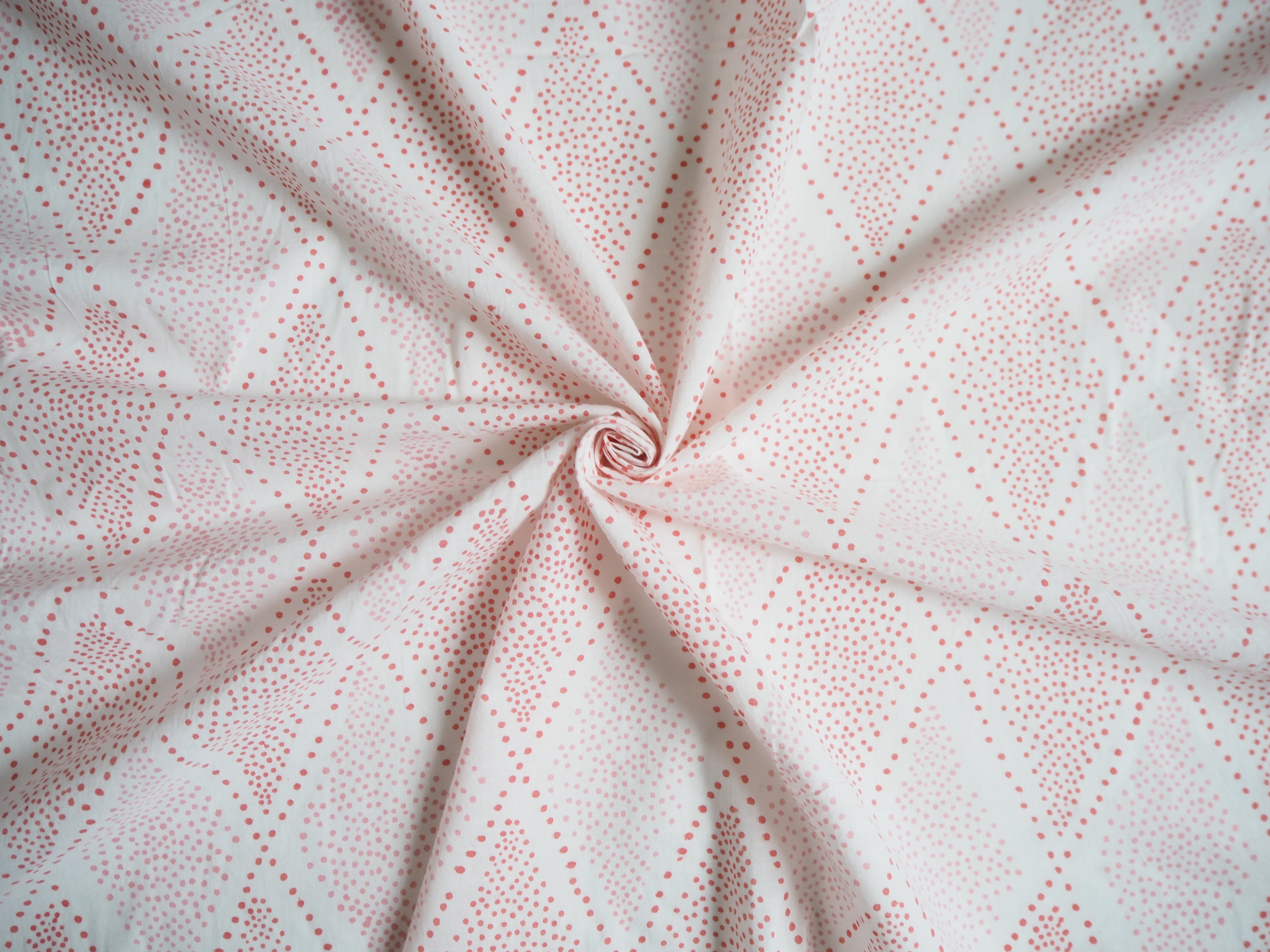 ハンドブロックプリントファブリック f240914