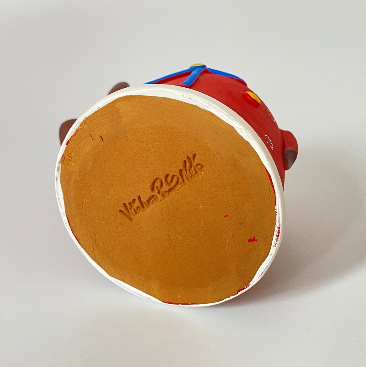 フォークアート ブンバ・メウ・ボイ 鉛筆立て