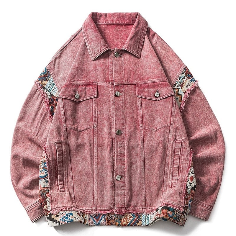 Patchwork denim jacket 3088