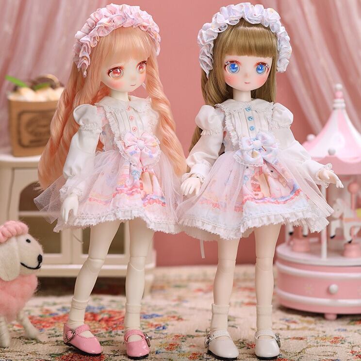 フルセット】1/6 球体関節人形 DOLL BJD カスタムドール メイク 服