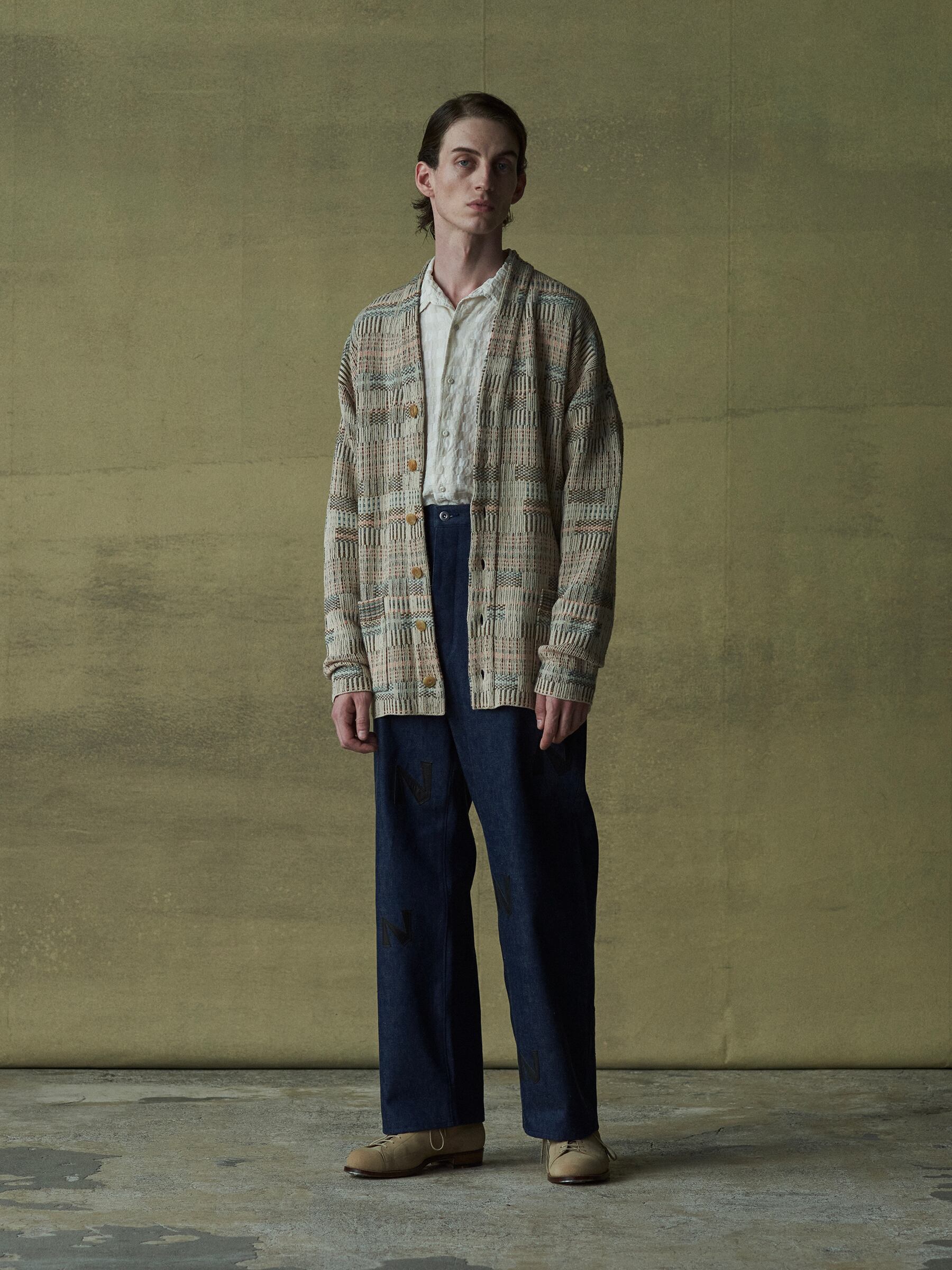 Niceness khan 開襟シャツ NICENESS 開襟シャツ KHAN KADHI - メルカリ