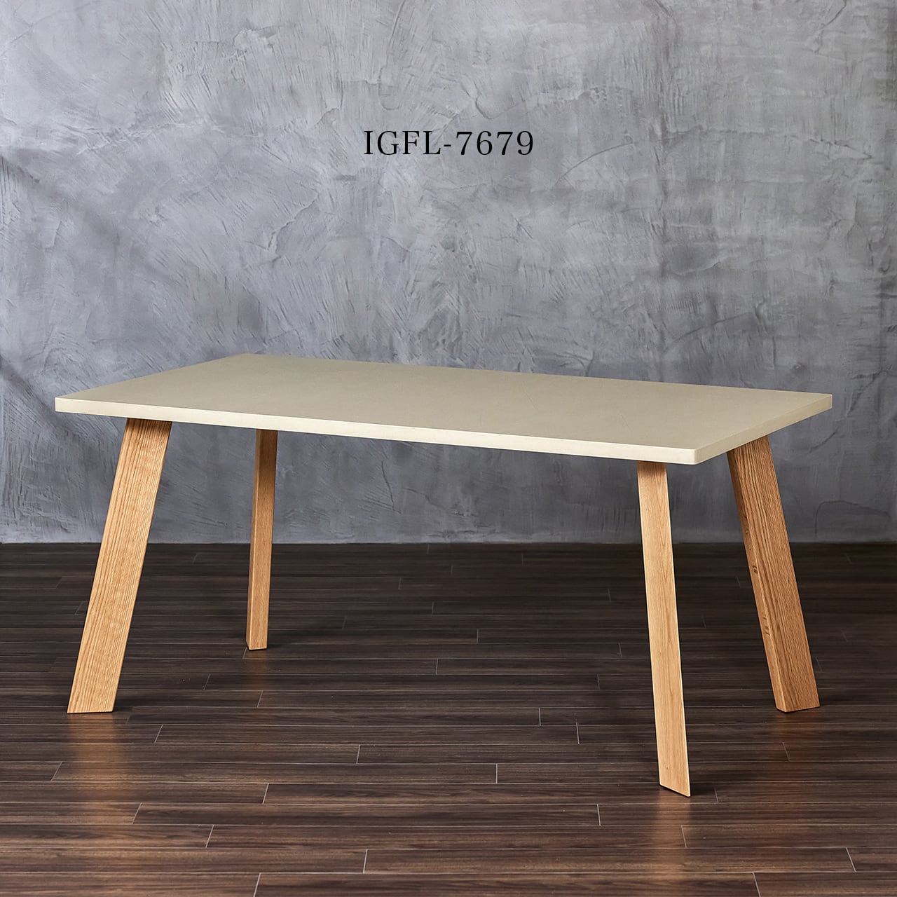 受注製作］OLTREMATERIA ダイニングテーブル（WOODEN LEGS）W1300