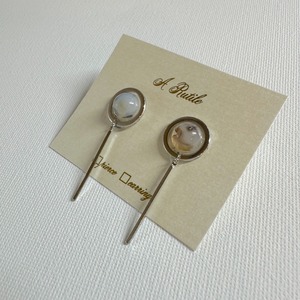 モンタナモスアゲートピアス