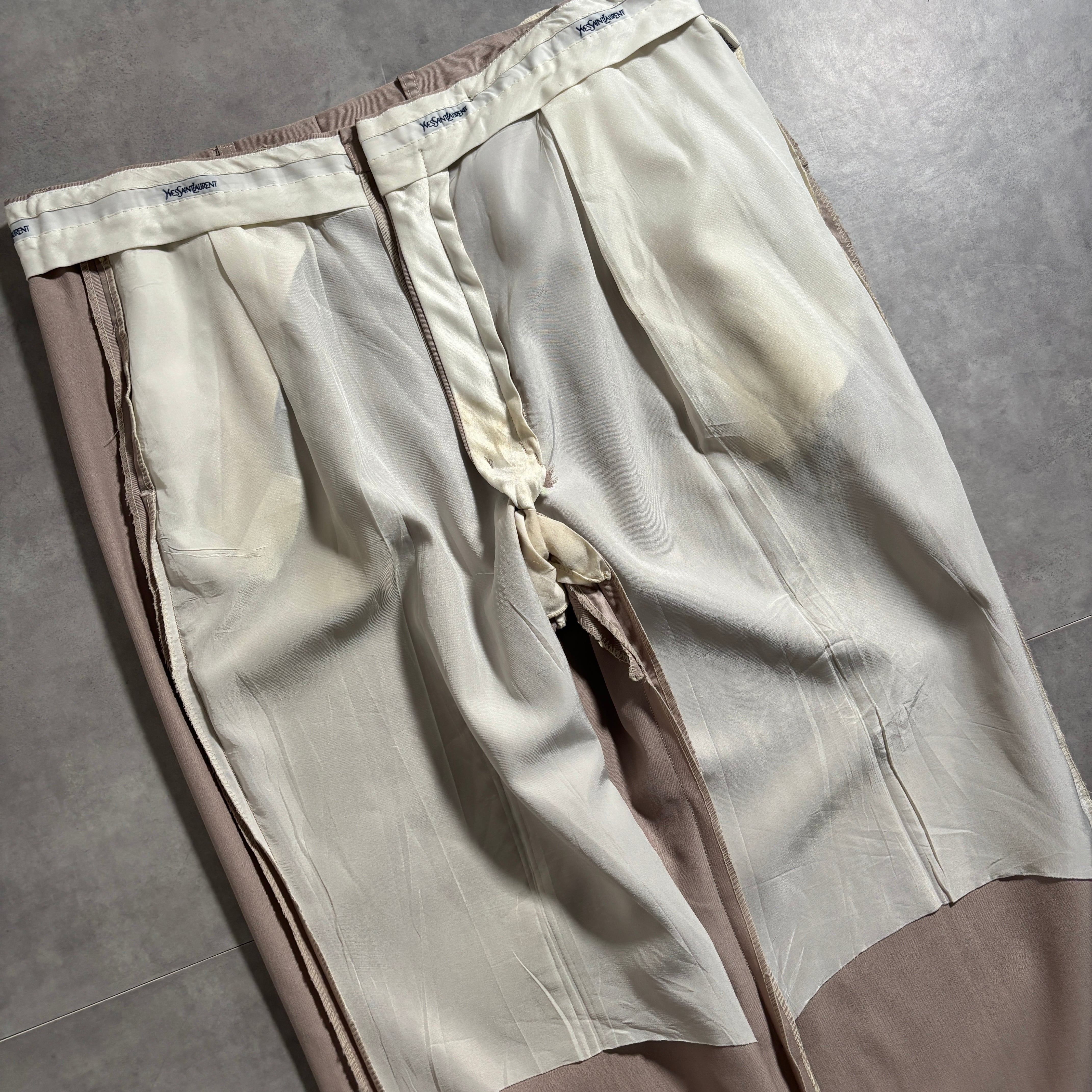 80s〜90s Yves Saint Laurent wide slacks | 1921_clothing_