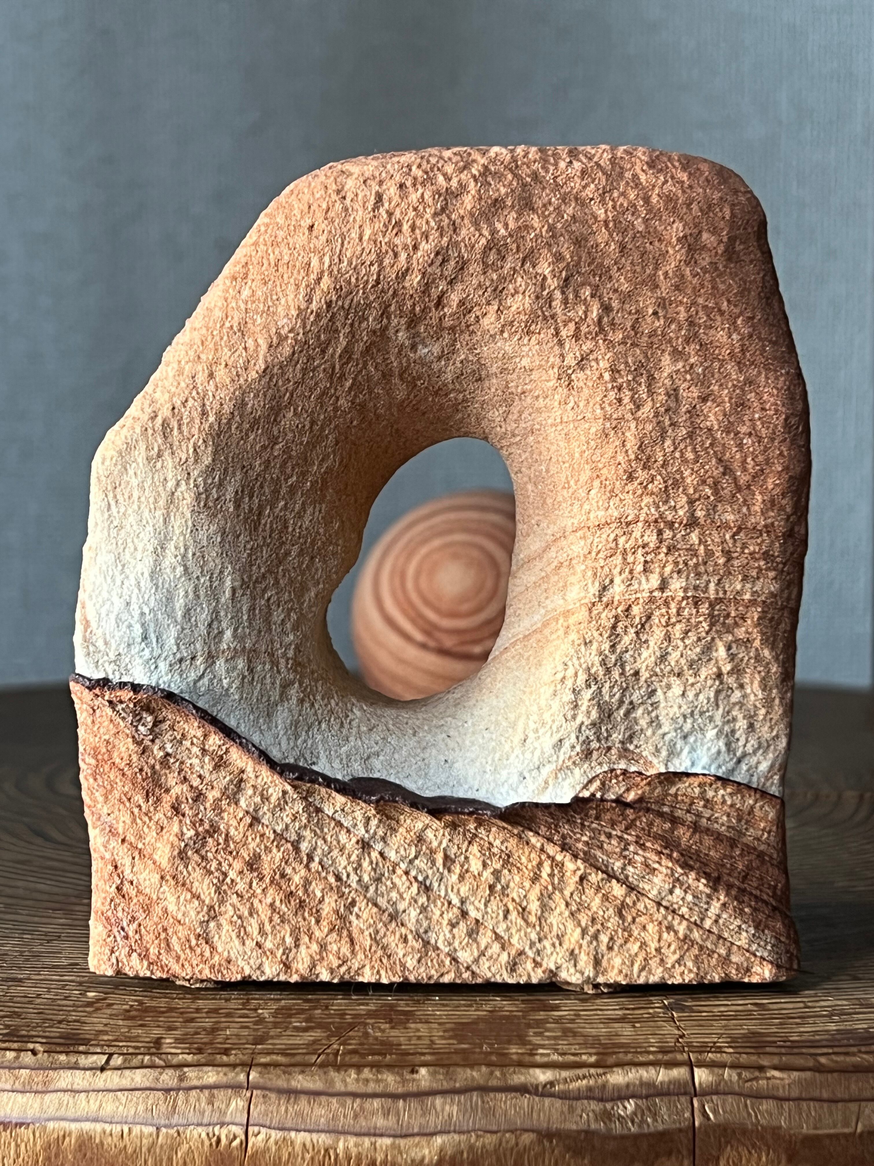 【ワームホールA】セドナストーン アリゾナ モニュメントバレー 440g