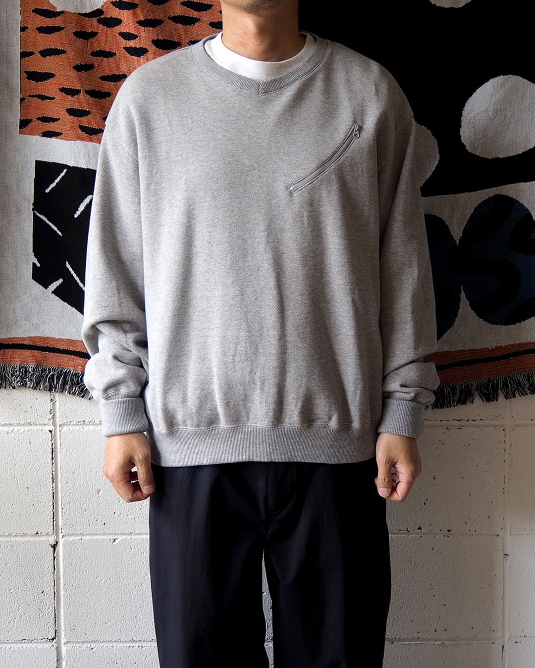 PWA, HEAVY KANOKO V-NECK P/O | not wonder store