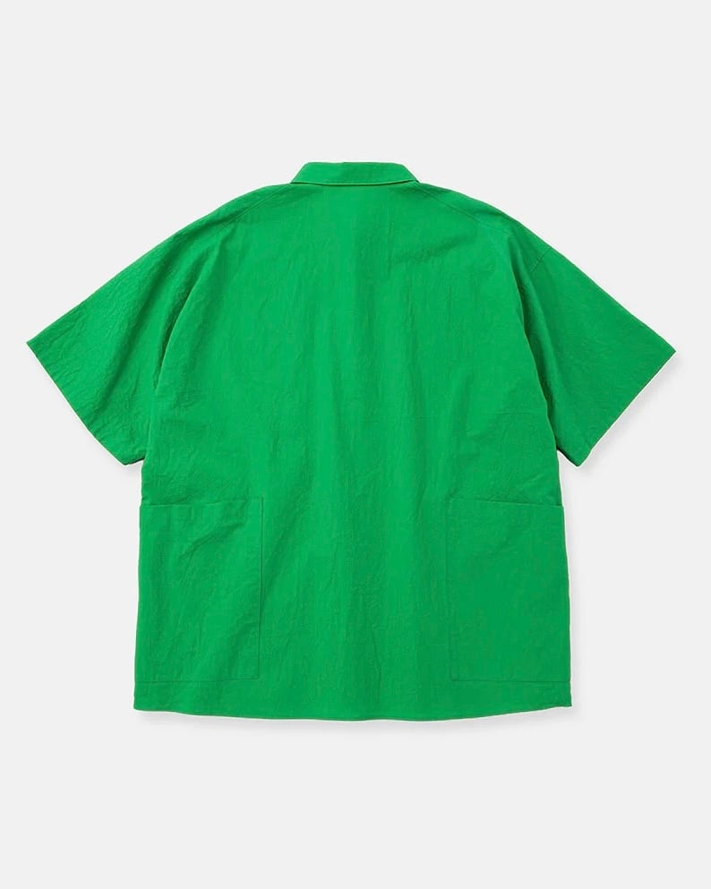 DIGAWEL / Side pocket S/S shirt (GREEN) | THE MODERN AGE
