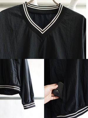 Design ナイロンビッグプルオーバー PO／Navy