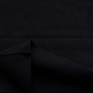 ★TB802◆2m◆SALE◆綿100%フライスニット生地◆ブラック