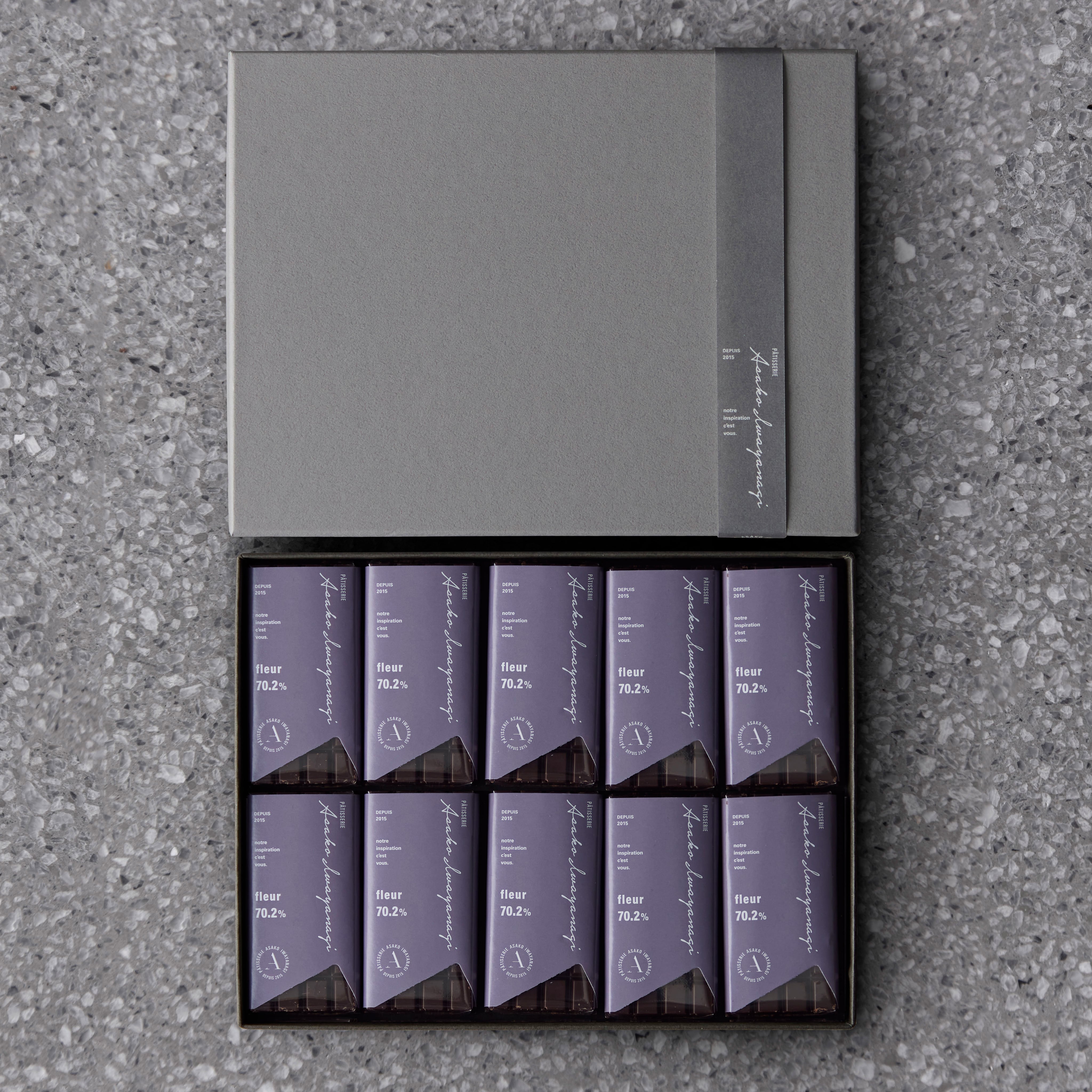 タブレットショコラフルール10枚詰合せ