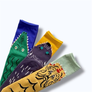 パクッ！ : ショートソックス3P【 stample 】