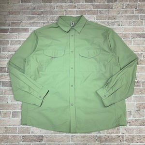 SOME DETACHABLE NYLON SHIRT LIGHT GREEN