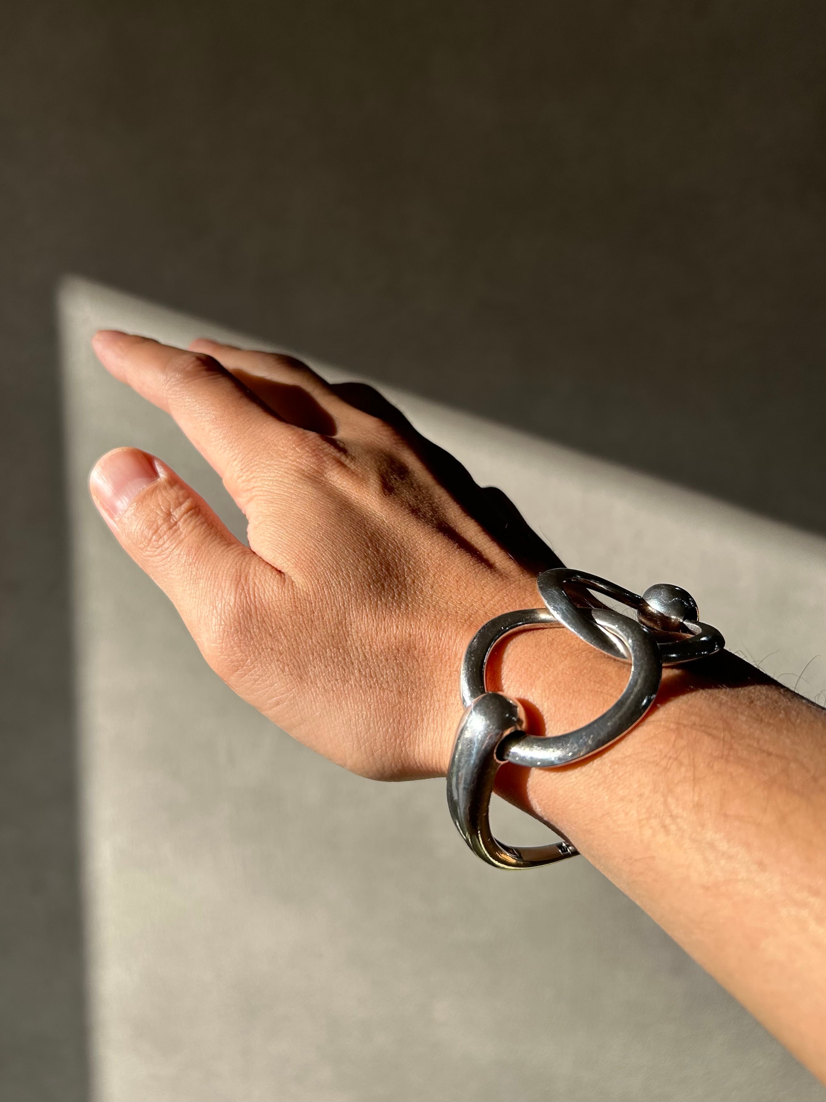 Gaetan de Percin ヴィンテージ ブレスレット Gaëtan de Percin 70s Double Loop Bracelet/France | POED VINTAGE