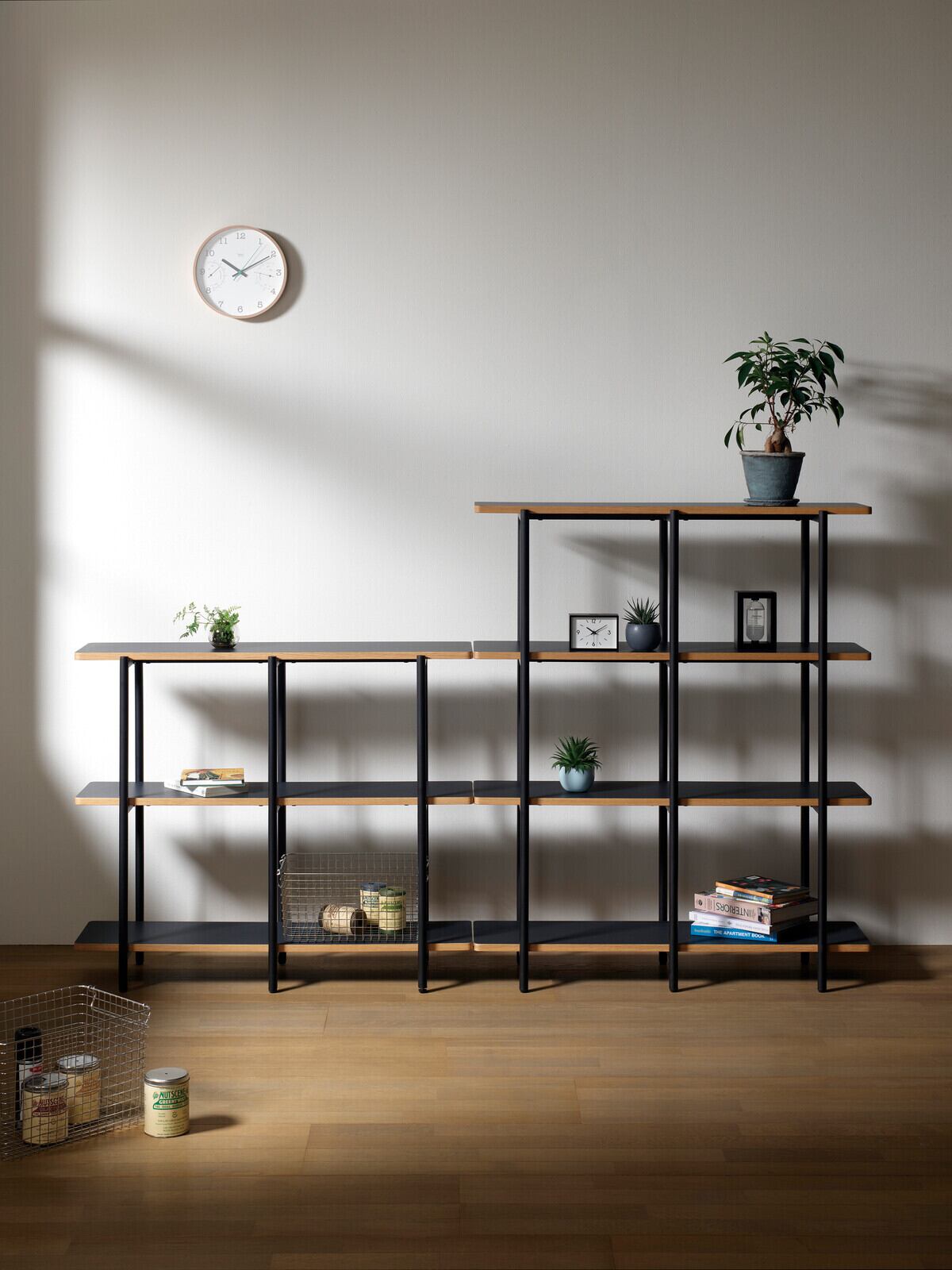 OAK VENEER STUDIO 3 RACKS / オーク突板 ストゥディオ 3段ラック W100 