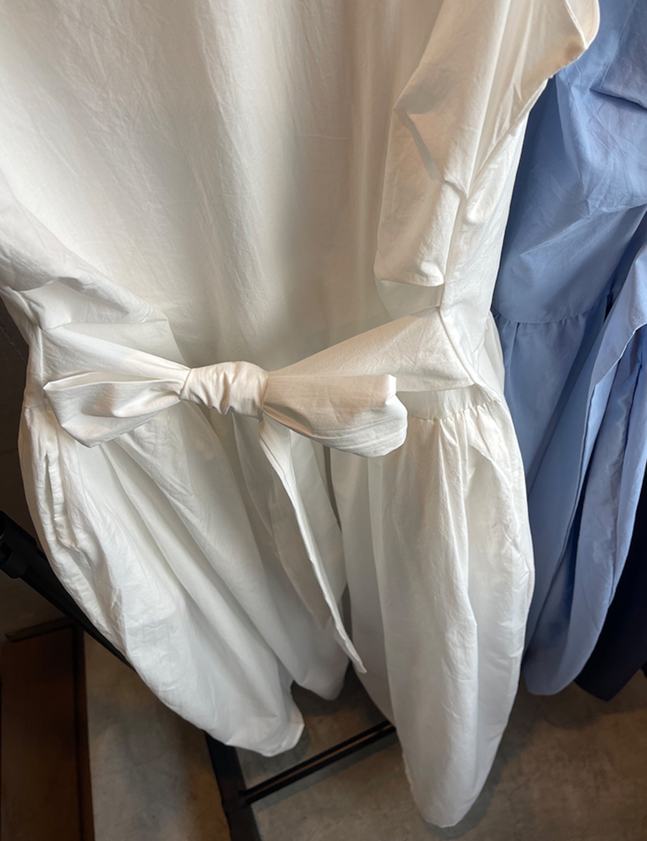 【SALE】Waist-Ribbon Balloon One-piece_3colors