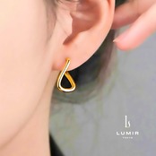 モダンドロップレットピアス