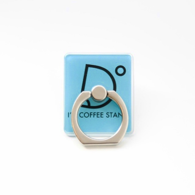 I'm coffee stand Mobile Ring ロゴ（ブルー）