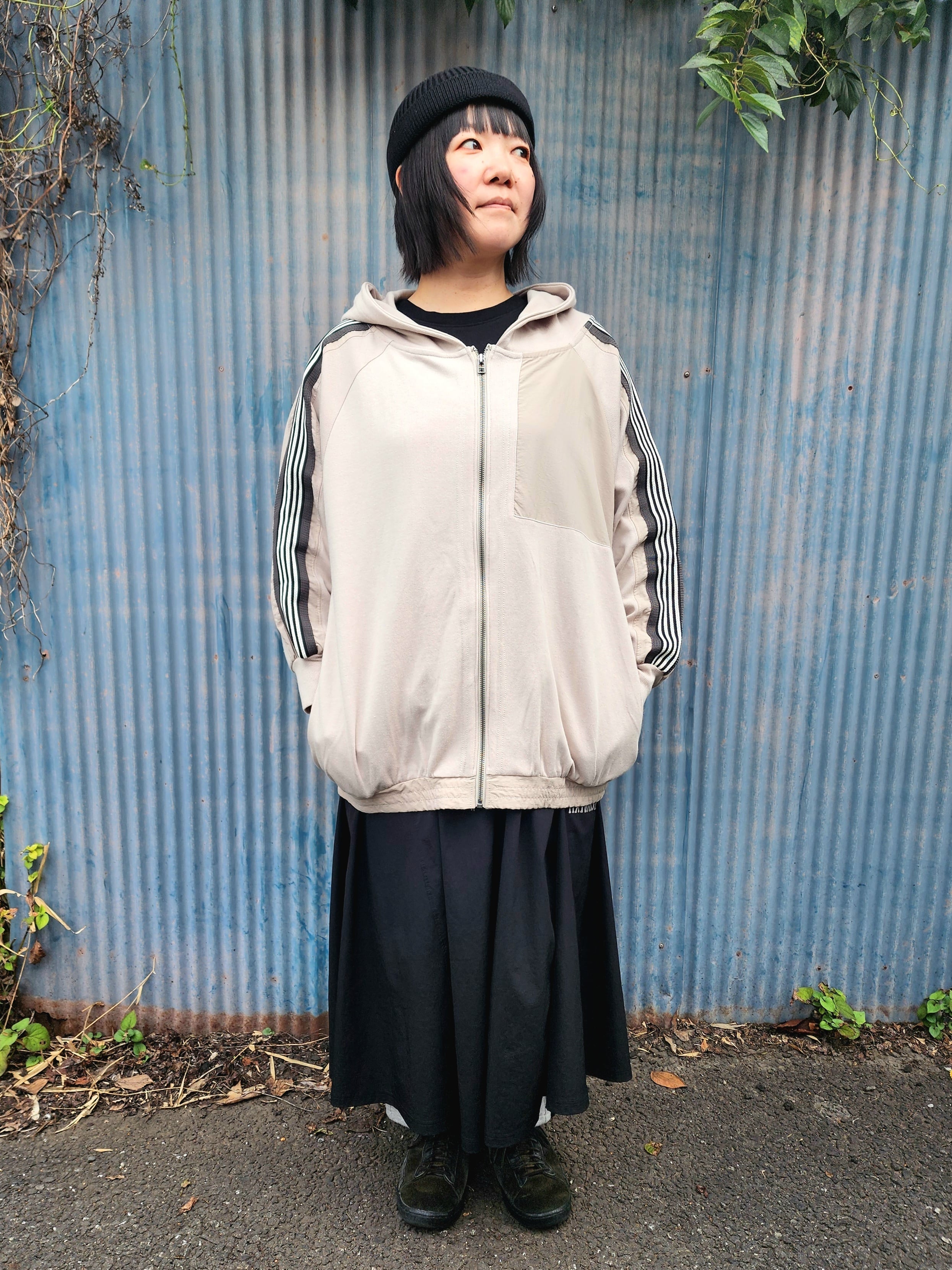 IRIEY ポンチ トラック リメイク 風 ジップ パーカー クレイジー 楽天市場】【20％OFF】SALE【IRIEY 09-09】ポンチトラックリメイク風