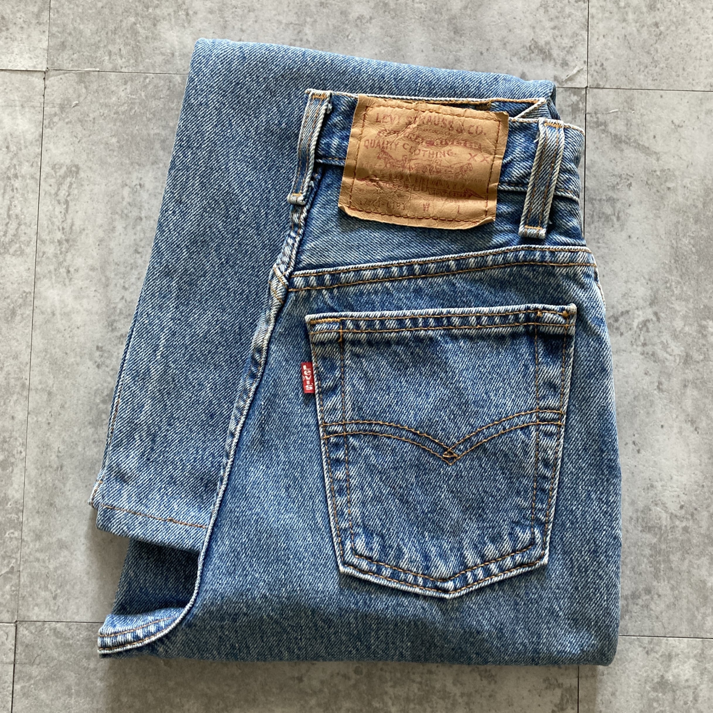 W31】90's Levis 503BXX リーバイス LVC 90年代製 裏ボタン刻印(J22