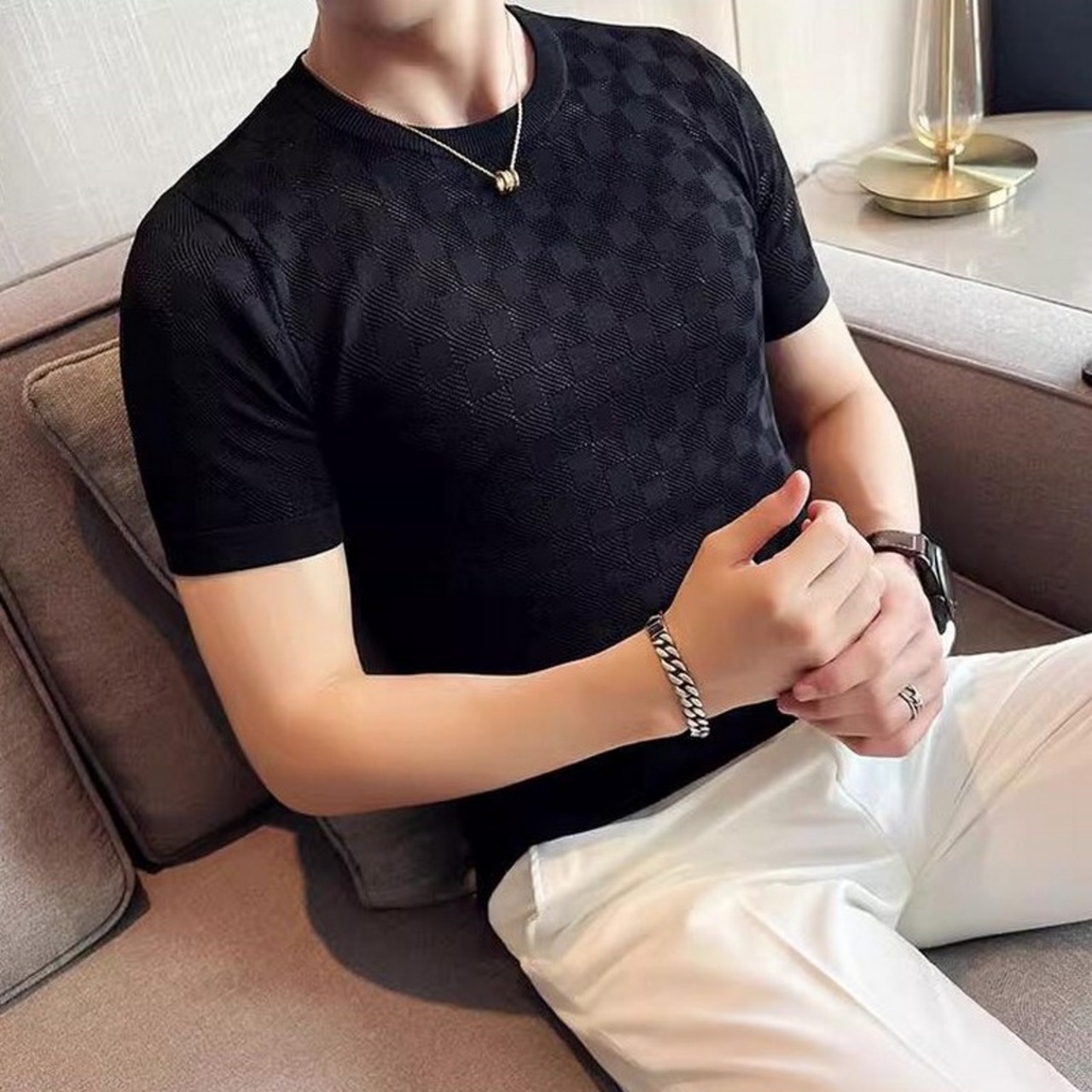 short sleeve T-shirt tops 00130