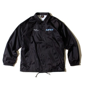 KNIGHT LOGO NYLON JACKET (BLACK/STEEL)